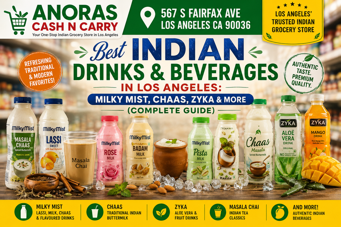 Best Indian Drinks & Beverages in Los Angeles: Milky Mist, Chaas, ZYKA & More (Complete Guide)