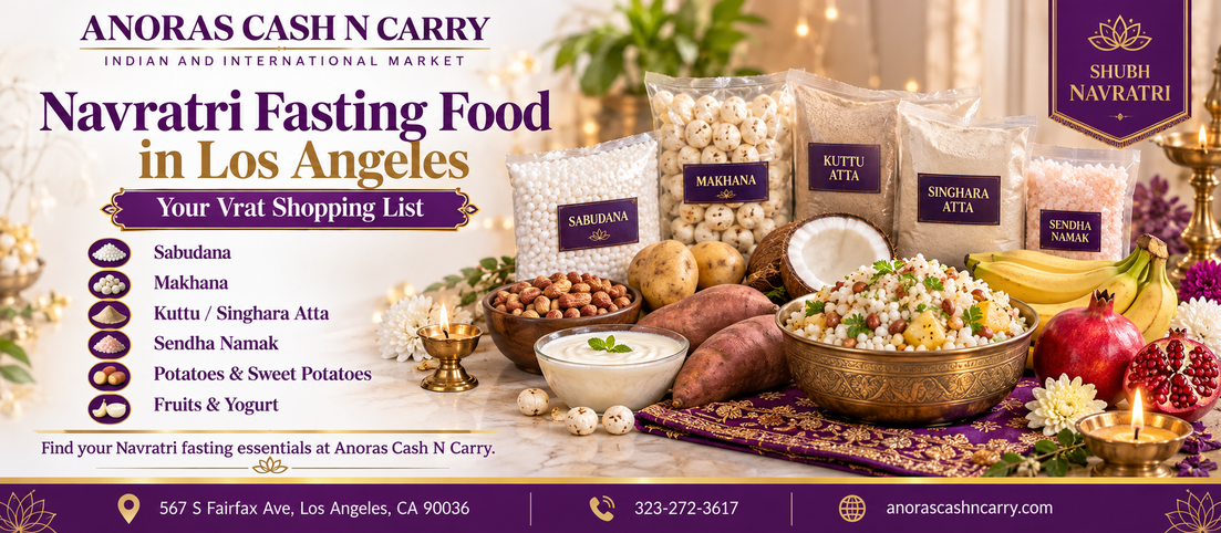 Navratri Fasting Food in Los Angeles: Your Vrat Shopping List