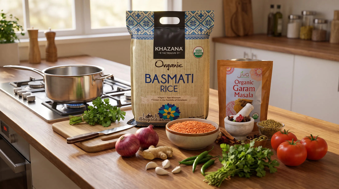 Indian Grocery and Spice Basics Every Kitchen Should Have
