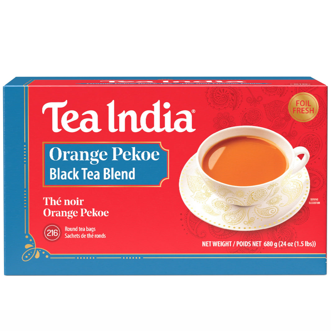 Tea India Orange Pekoe Round Tea Bags 216