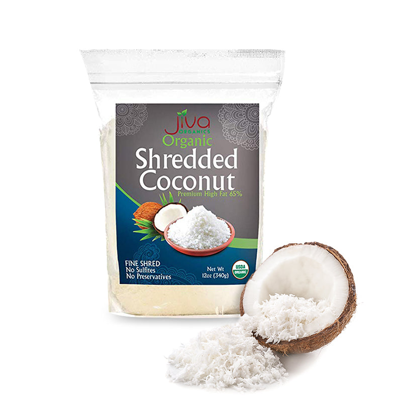 Jiva Organic Shredded Coconut 12Oz