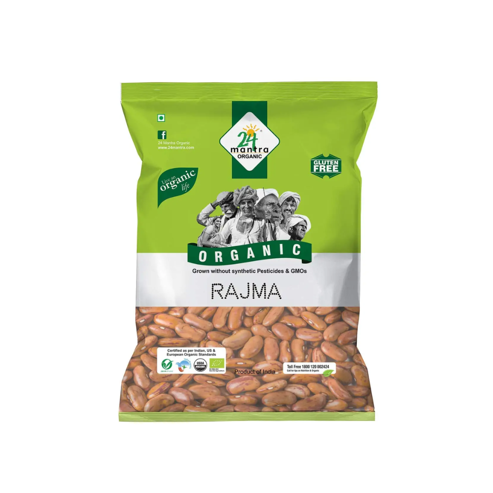 24 Mantra Organic Rajma Kidney Beans 2 Lb