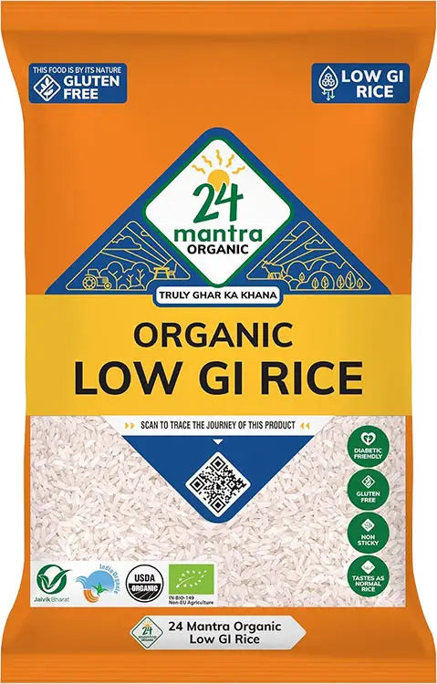 24 Mantra Organic Low GI Rice 4 Lb