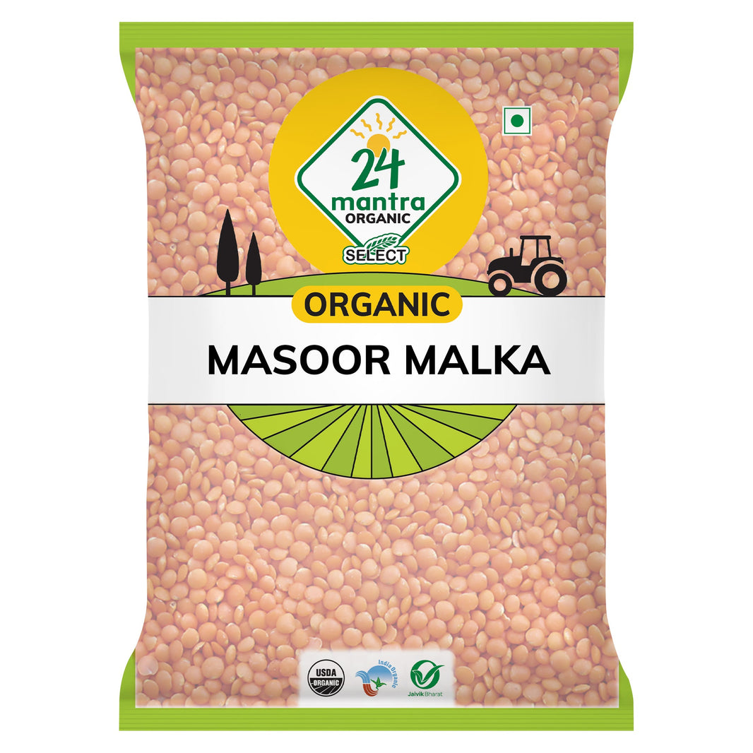 24 Mantra Org Masoor Dal 4Lb