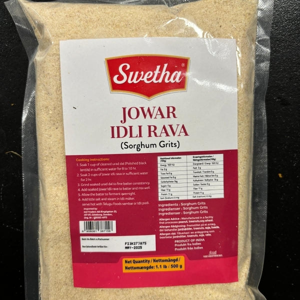 Swetha Jowar Idli Rava 2 Lb