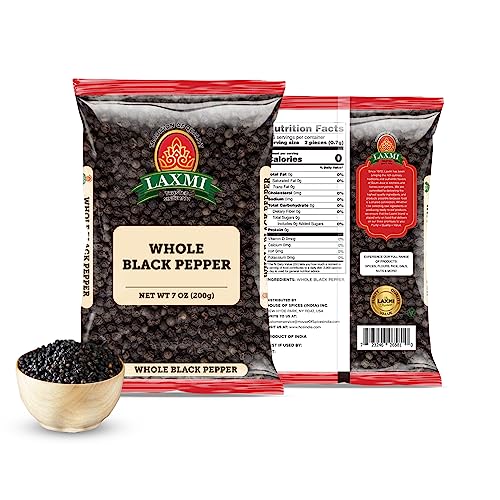 Laxmi Black Pepper Whole 100 Gm