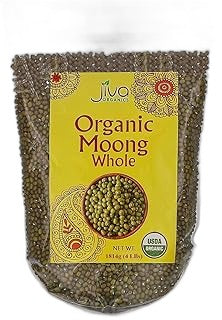 Jiva Organic Moong Split Green 4Lb