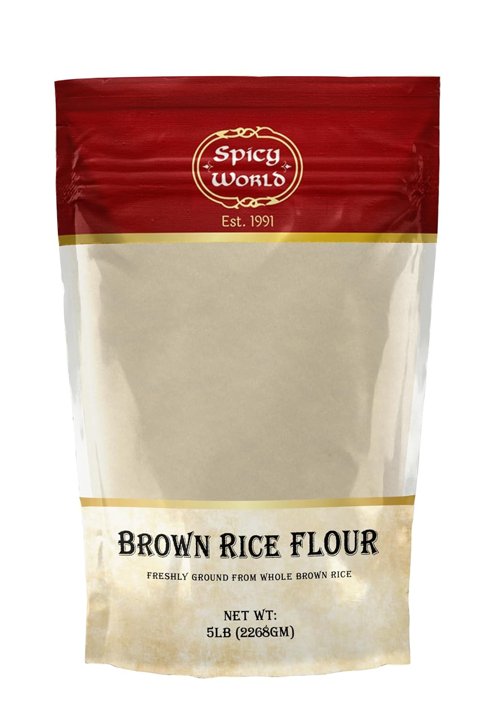 Spicy World Brown Rice Flour 2 Lb