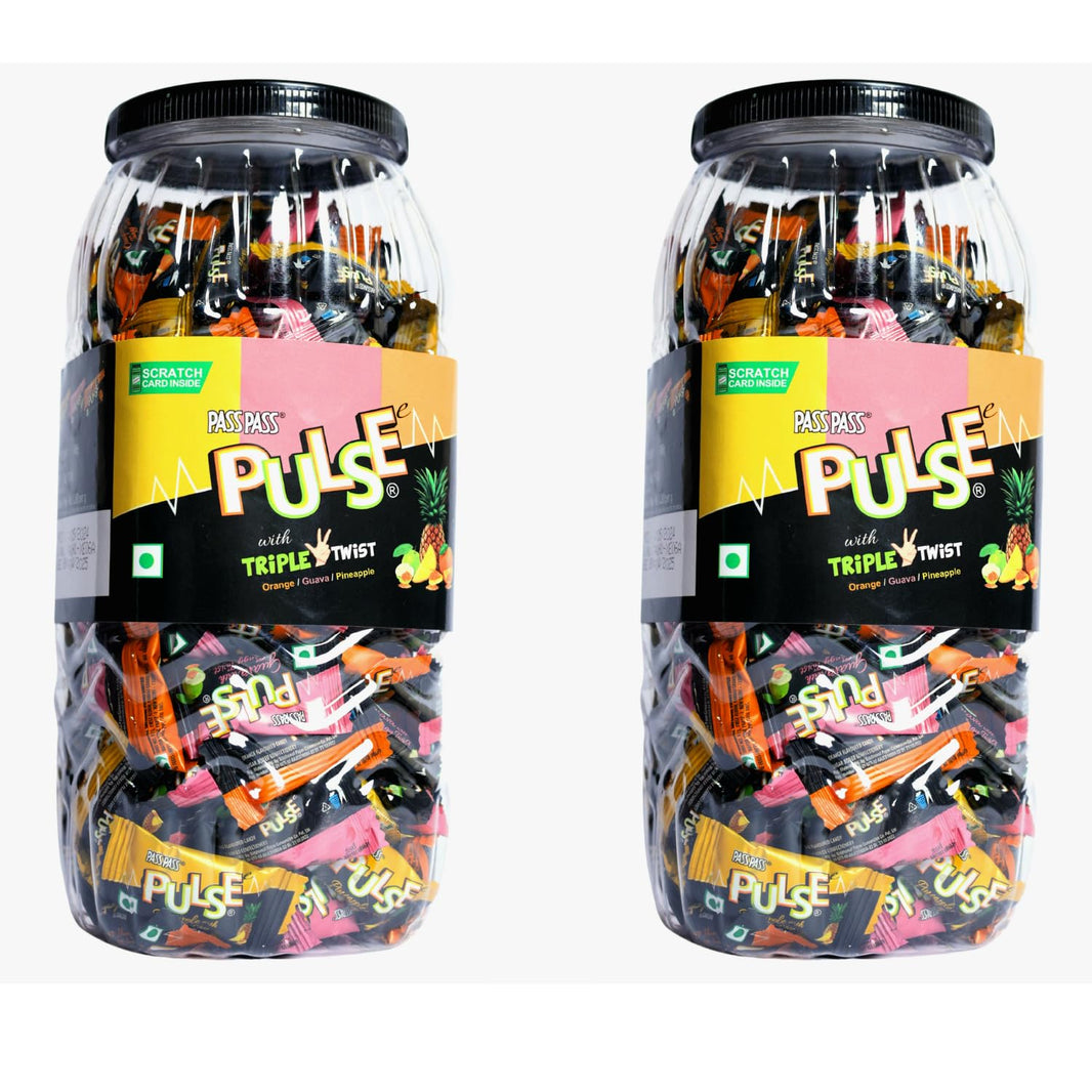 Pulse Candy Triple Twist Jar