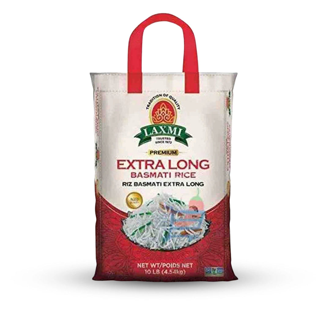 Laxmi Extra Long Basmati Rice 10 Lb (Non-GMO)
