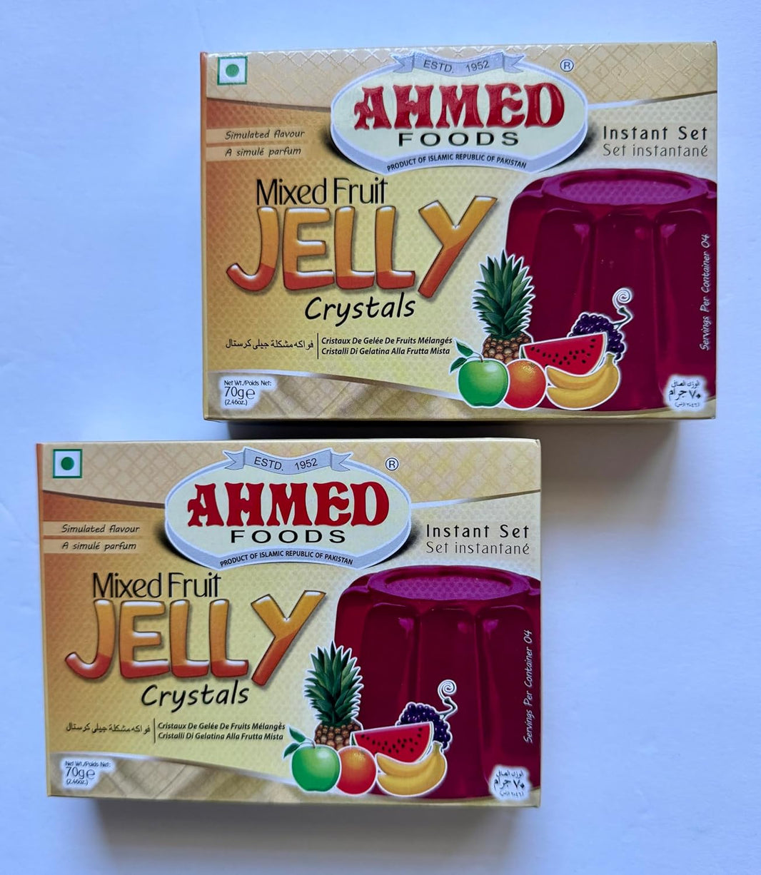 Ahmed Mixed Fruit Jelly Crystal 70 Gm