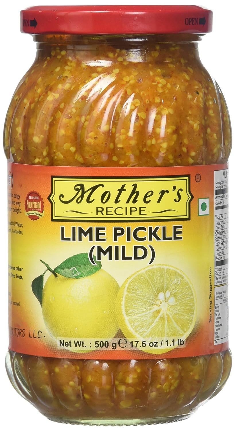 Mothers Mild Lime Pickle 500Gm