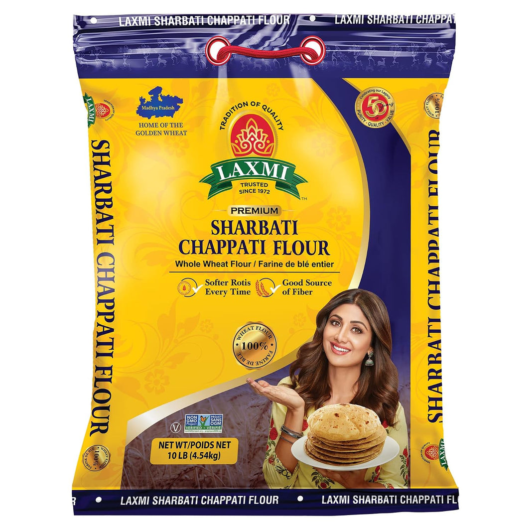 Laxmi Sharbati Chapati Flour 20 Lb