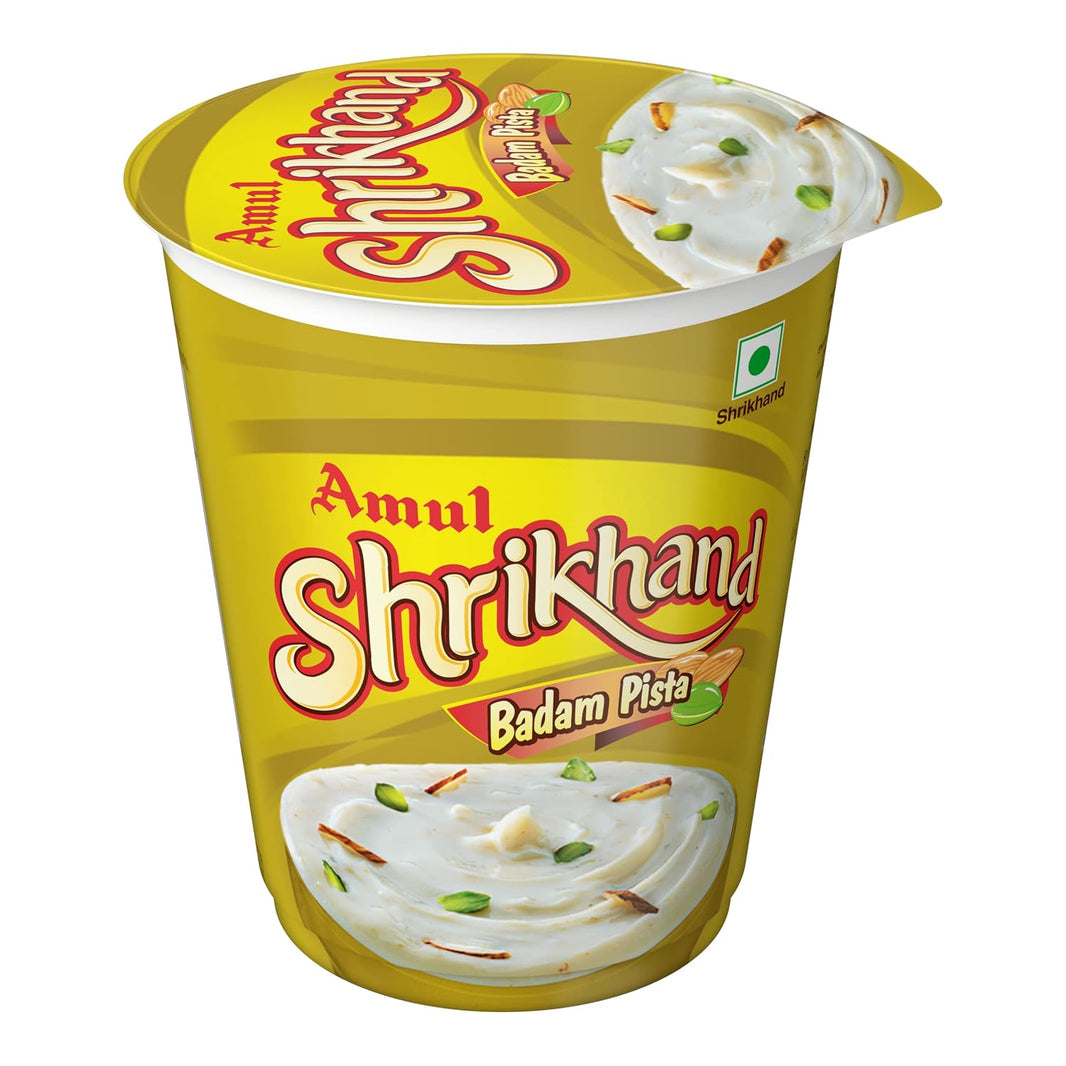 Amul Almond Pista Shrikhand 500 Gm