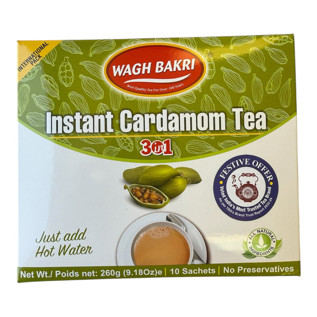 Wagh Bakri Instant Cardamom Tea 260g