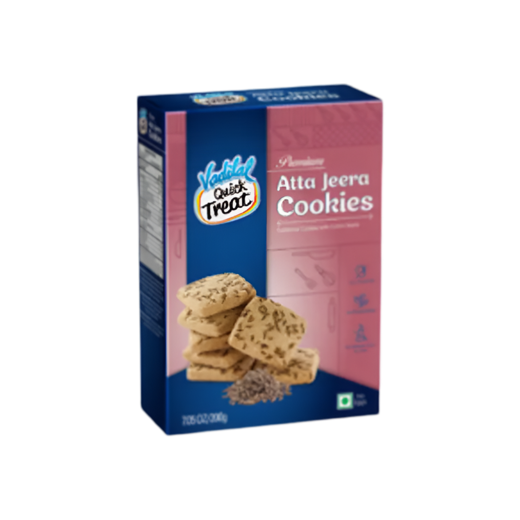 Vadilal Atta Jeera Cookies 200 Gm
