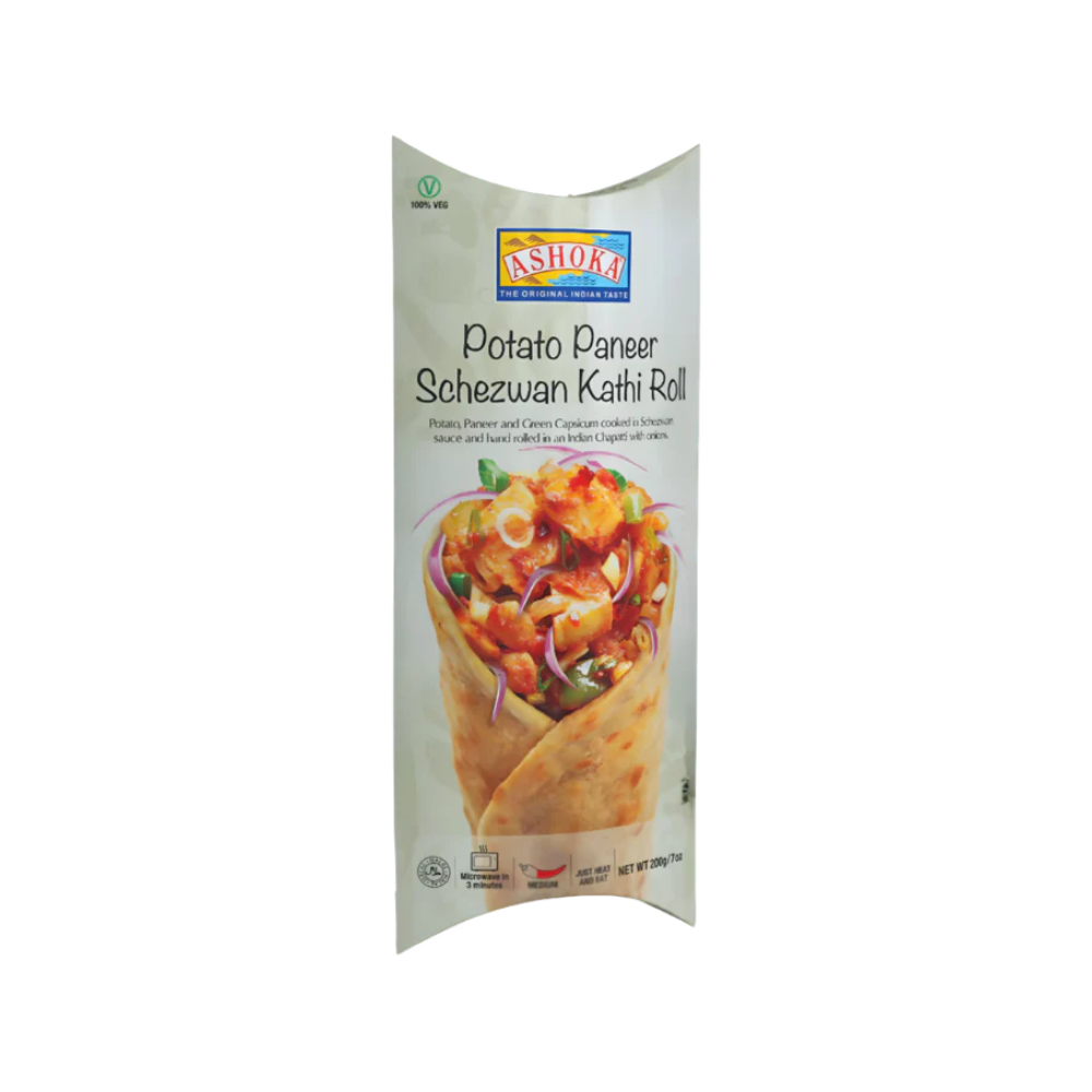 Ashoka Potato Paneer Schezwan Kathi Roll 200g