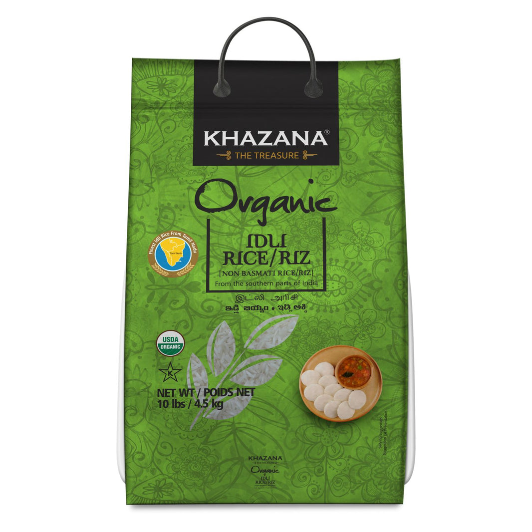 Khazana Organic Idli Rice 10 Lb