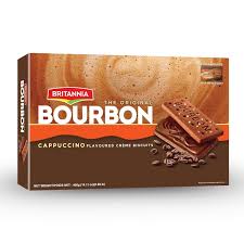 Britannia Bourbon Cappuccino Biscuits 400 Gm
