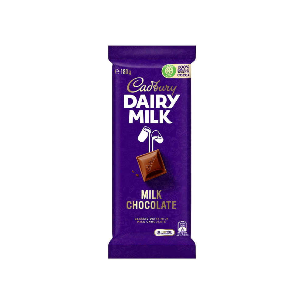 Cadbury Milk Chocolate 180g