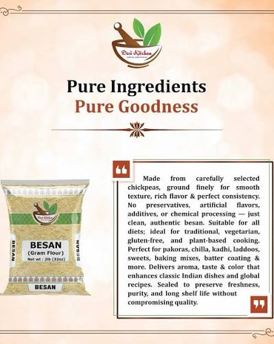 Desi Kitchen Besan 2 Lb