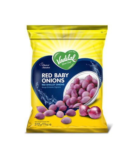 Vadilal Frozen Red Baby Onions (Sambar Onions)