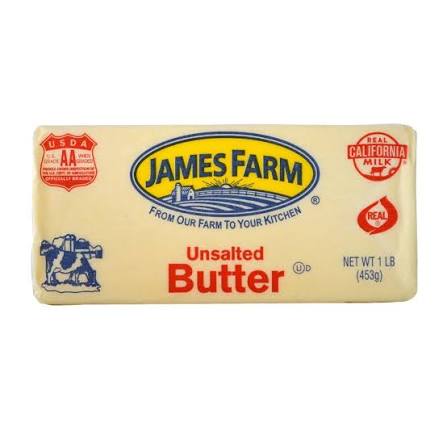 James Farms Butter 1 Lb