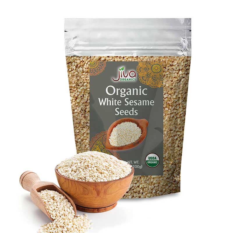 Jiva Organic Sesame White 7Oz