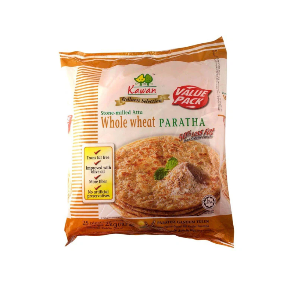Kawan Whole Wheat Paratha Bulk 25ct
