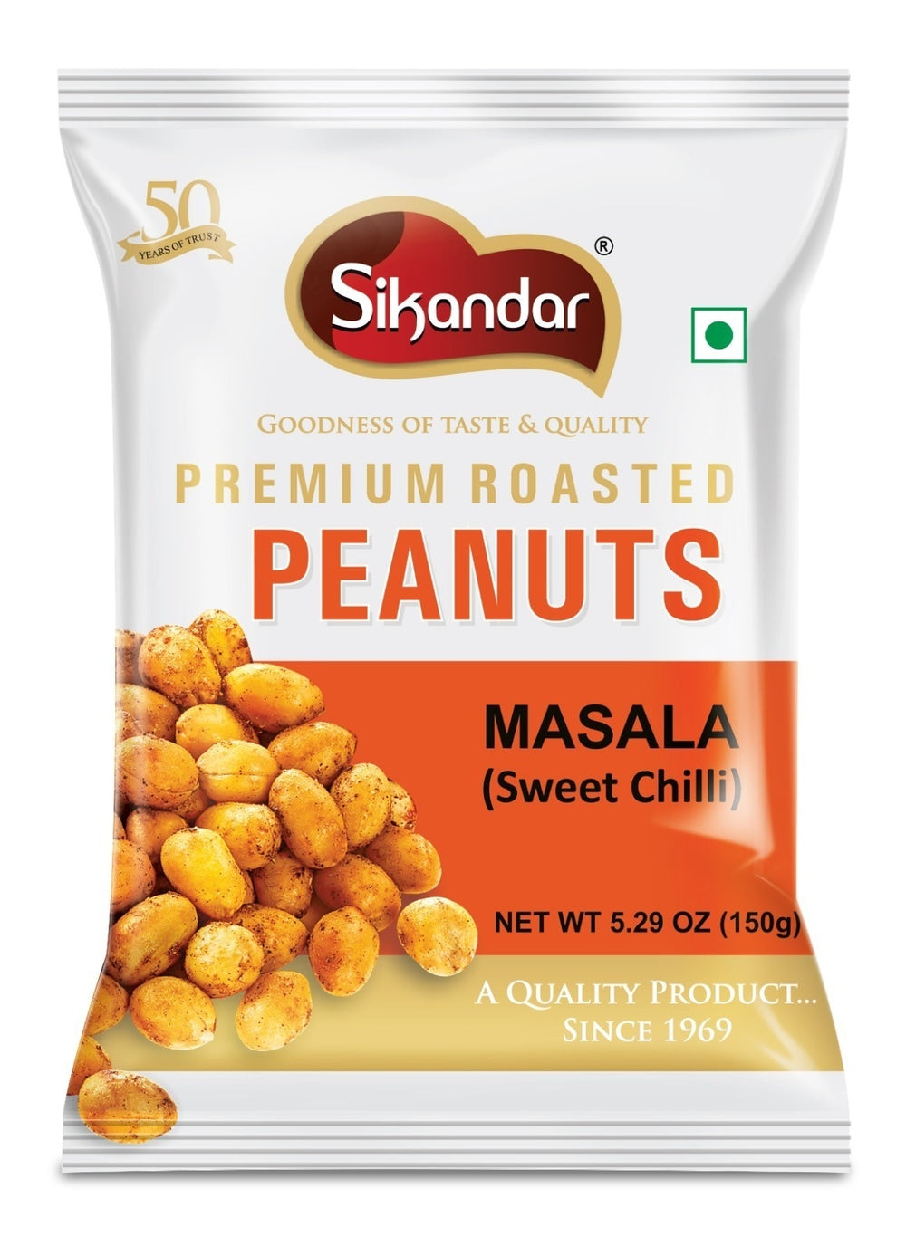 Sikandar Peanuts Sweet Chilli Masala 150g