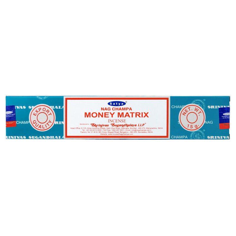 Satya Money Matrix Incense 15 Gm
