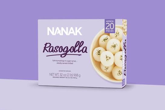 Nanak Rasgolla 20 Pc 1 Kg