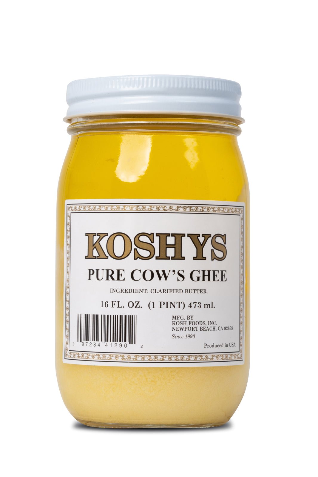 Koshys Pure Cow Ghee 16 Oz