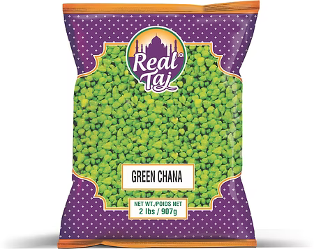 Real Taj Green Chana 2 Lb