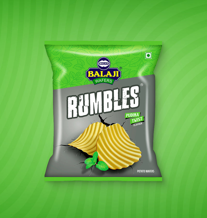 Balaji Rumbles Pudina Twisted 150 Gm
