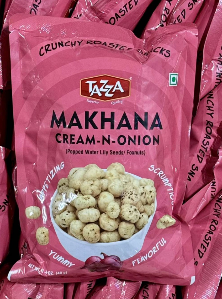Tazza Makhana Cream N Onion 40G