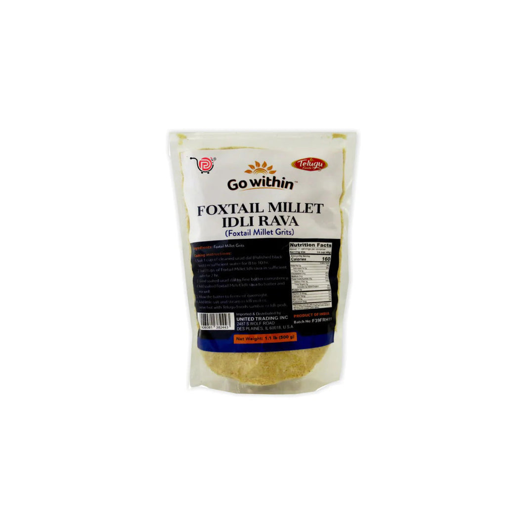 Go Within Foxtail Millet Idli Rava 2 lb