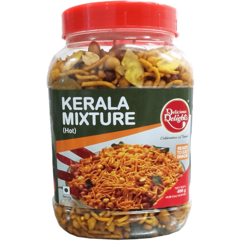 Delicious Delights Kerala Mixture Hot 400 Gm