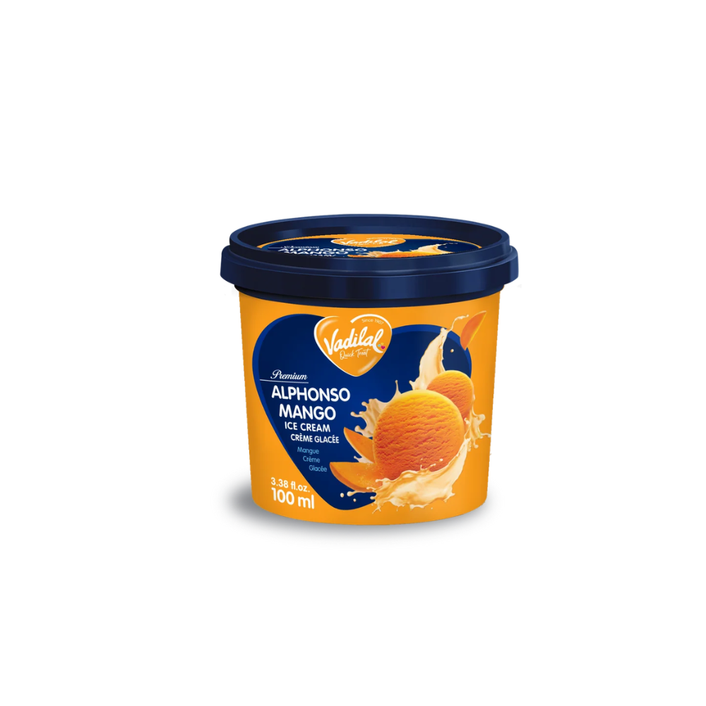 Vadilal Alphonso Mango Ice Cream 100g