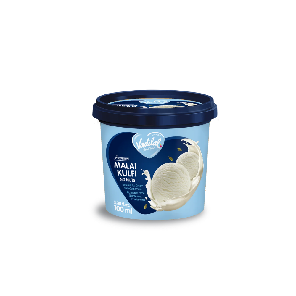 Vadilal Malai Kulfi Ice Cream 100ml