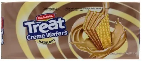Britannia Treat Hazelnut Wafers 150G