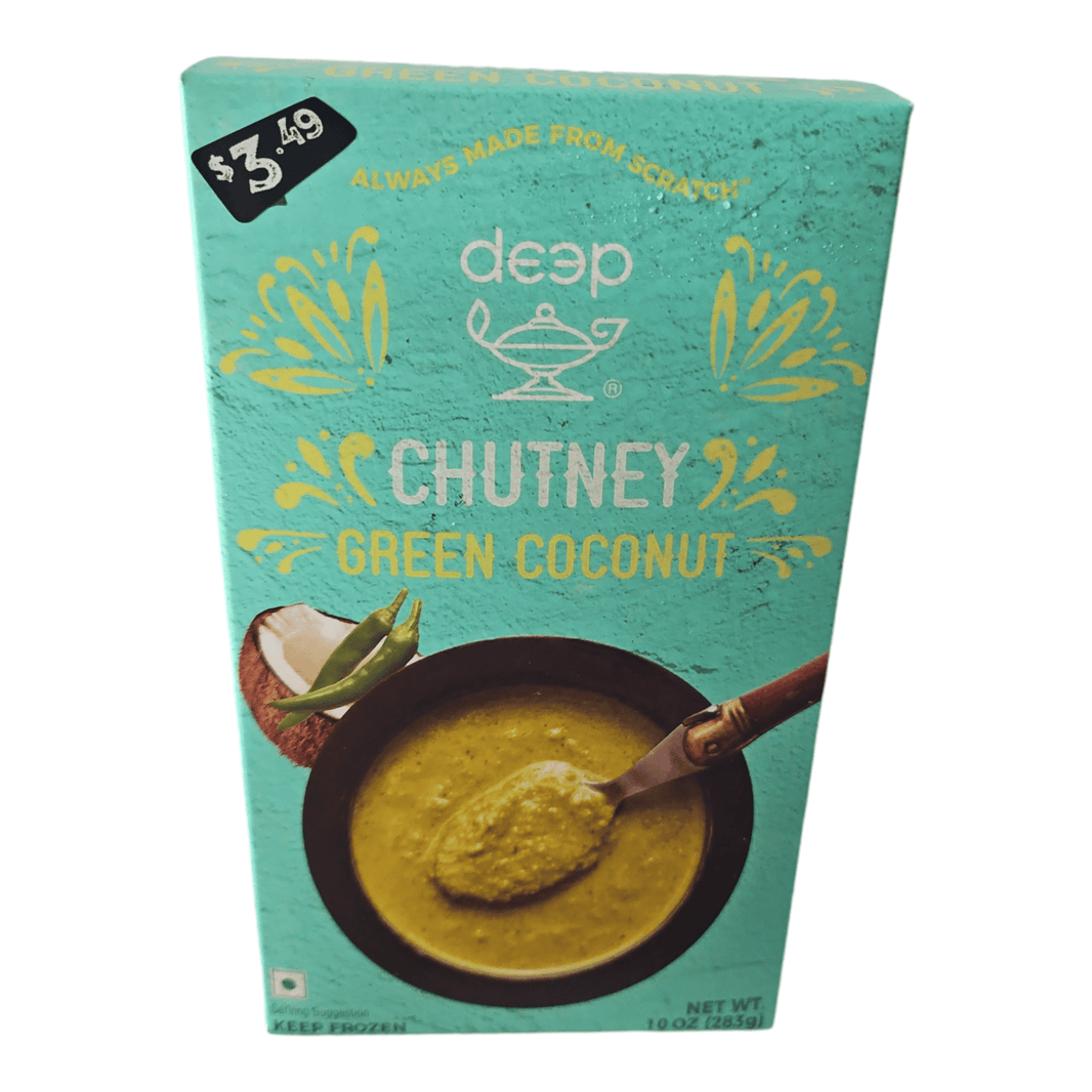 Deep Green Coconut Chutney 10 Oz