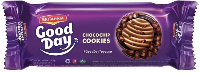 Britannia Good Day Choco Chip Cookies 120Gm