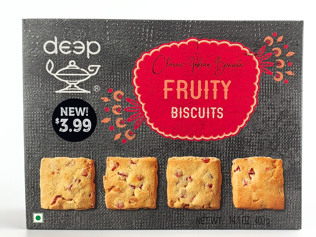 Deep Fruity Biscuits 400Gm