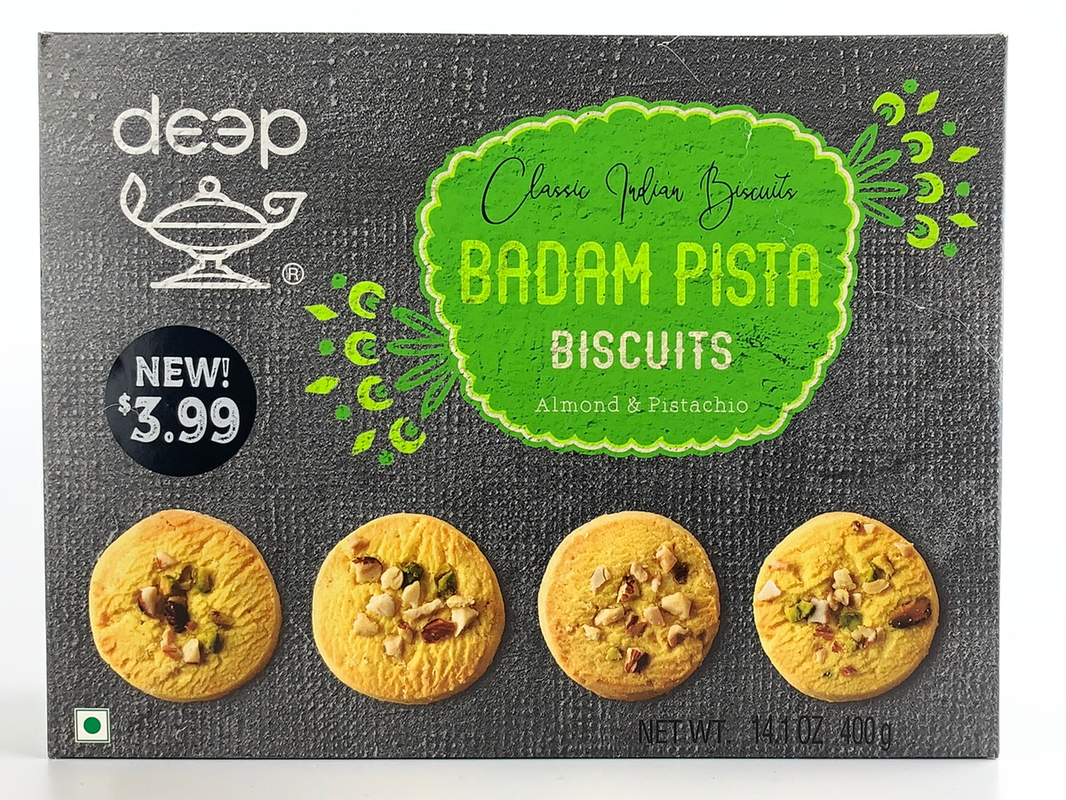 Deep Badam Pista Biscuits 400Gm