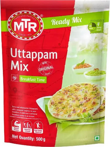 Mtr Instant Uttapam Mix 500Gm