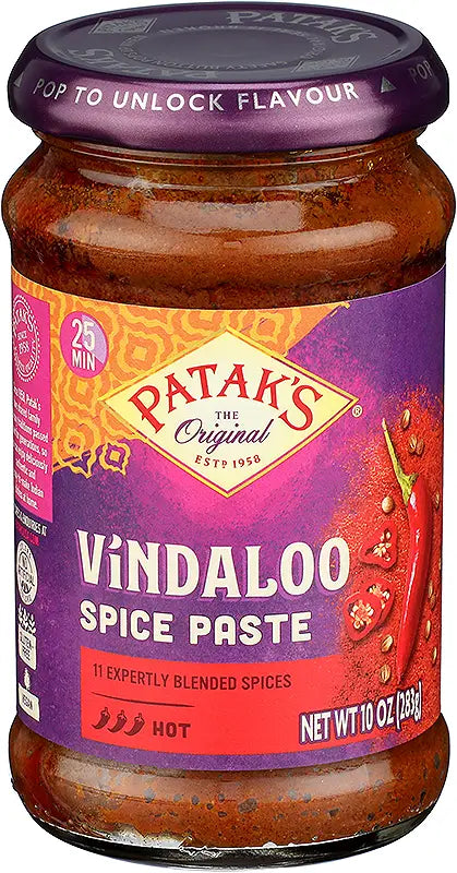 Pataks Vindaloo Paste 283 Gm