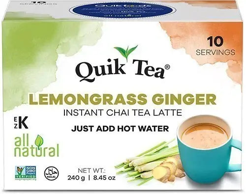 Quik Tea Lemongrass Ginger Chai 240 Gm