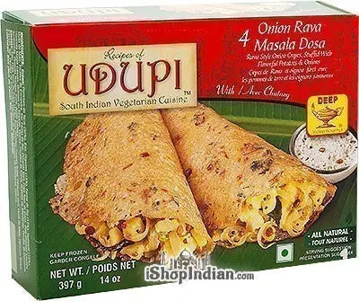 Deep Onion Rava Masala Dosa