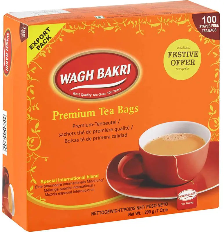 Wagh Bakri Premium Tea Bags 100